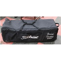 TITLEIST TRAVEL GOLF BAG.