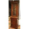 Image 2 : VINTAGE ALL WOOD CURIO CABINET 26" X 80"