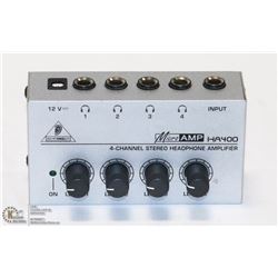 BEHRINGER MICRO AMP HA400 HEADPHONE AMPLIFIER
