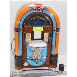 CROSLEY IJUKEBOX  WITH REMOTE ON BACK