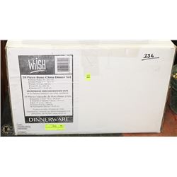 NEW 20PC BONE CHINA DINNER SET