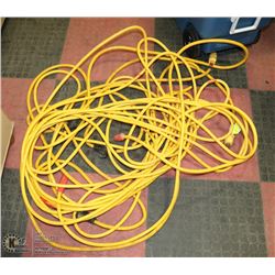 HEAVY DUTY CABLE YARDLIGHTS AND EXTENSION CORD