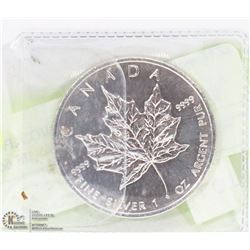 .999 SILVER TROY OUNCE MAPLE LEAF COIN