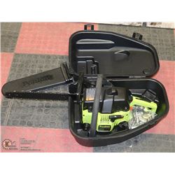 POULAN 2150 CHAIN SAW WITH HARD CASE