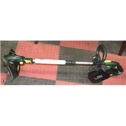 YARD WORKS GRASS WHIP WITH 24V BATTERIES AND