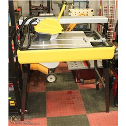 QEP WET TILE SAW WITH BUILTIN FOLDING STAND