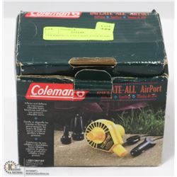 COLEMAN 12 VOLT INFLATOR PUMP