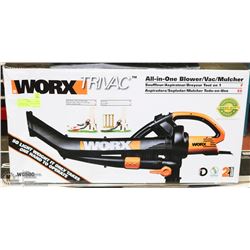 WORX TRIVAC ALL-IN-ONE BLOWER / VAC / MULCHER