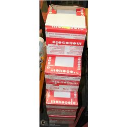 9 CASES OF CERAMIC WHITE TILE (20PCS PER CASE)