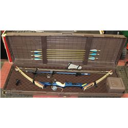 COUGAR MARTIN COMPOUND BOW WITH ARROWS