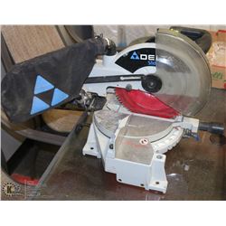 10" DELTA SHOPMASTER COMPOUND MITRE SAW WITH DUST