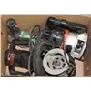 Image 1 : LOT OF 2 ROUTERS, HITACHI GRINDER AND POLISHER