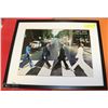 Image 1 : ABBEY ROAD FRAMED BEATLES PICTURE 21"X17"