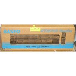 NEW SANYO DVD / VCR COMBO