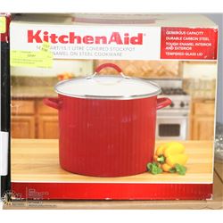 NEW KITCHENAID 16 QUART COVERED STOCKPOT