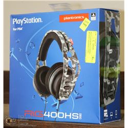 PS4 PLANTRONICS GAMING HEADSET RIG400HS CAMO