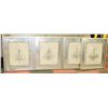Image 1 : SET OF 4 CLASSICAL SHOWHOME DISPLAY PICTURES