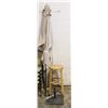 Image 1 : WICKER STOOL SOLD WITH PATIO UMBRELLA AND BASE