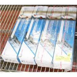 FOUR BOXES OF BLUE SHIELD LA 7018 COVERED