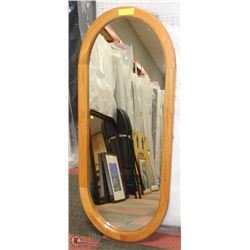 OVAL MIRROR 19"X47".