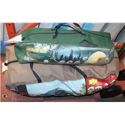 14'X8' VENTURA 9PC FAMILY CAMP COMBO , SLEEPS 6