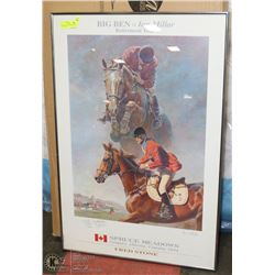 BIG BEN & IAN MILLER RETIREMENT TOUR SIGNED.