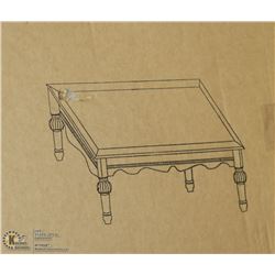 NEW CHERRY COLOR COCKTAIL TABLE IN BOX