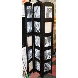 PICTURE FRAME ROOM DIVIDER MISSING 1 PIECE OF