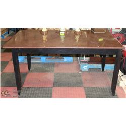 SOLID MARBLE TOP DINING TABLE