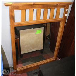 PINE DRESSER MIRROR