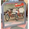 Image 1 : 36X36 GREY FRAMED MIRROR