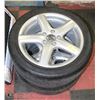 Image 1 : PAIR OF VOLKSWAGEN 225/45R17 ALUMINUM RIMS