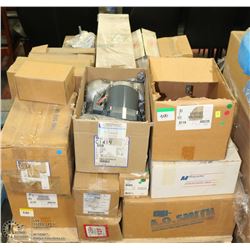 PALLET OF HEAVY DUTY ELECTRIC MOTORS