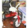 Image 1 : VINTAGE HEDSTROM METAL TRICYCLE MADE IN USA