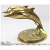 Image 1 : BRASS DOLPHIN FIGURINE