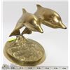 Image 2 : BRASS DOLPHIN FIGURINE