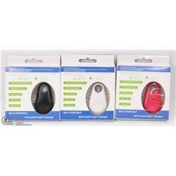 LOT OF 3 WIRELESS BLUETOOTH 4.0 ANTI-LOST TAGS