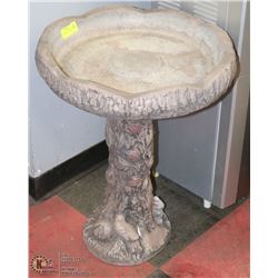 STONE BIRD BATH 24" TALL