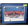 Image 1 : TEAM CANADA 1996 FRAMED PICTURE