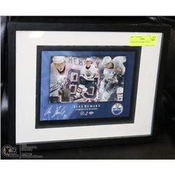 OILERS ALES HEMSKY 1983 SIGNED