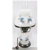 Image 1 : VINTAGE HURRICANE LAMP TOP AND BOTTOM LIGHT UP