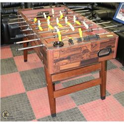 FOOSEBALL TABLE, 29"X58"X34"H