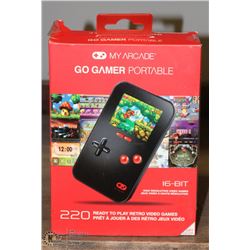 MY ARCADE GO GAMER PORTABLE 220 RETRO GAME