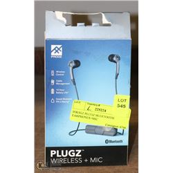 IFROGZ PLUGZ BLUETOOTH EARPHONES+MIC
