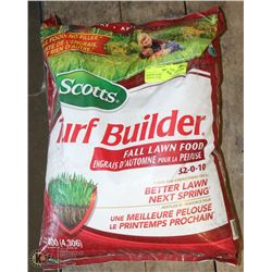 SCOTTS TURF BUILDER FERTILIZER 32-0-10 -13 LB BAG