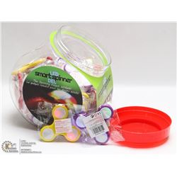 CONTAINER OF 40 SMART LED SPINNERS