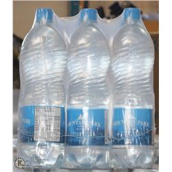 CASE WITH SIX 1L BOTTLES MOUNTAIN PARK WATER
