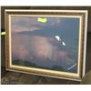 Image 1 : SIGNED FRAMED STORM PRINT