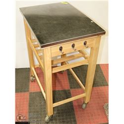 ROLLING KITCHEN ISLAND