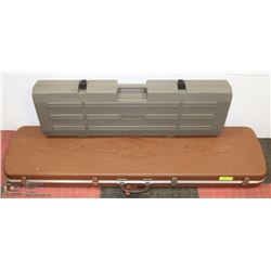 LOT OF 2 HARD GUN CASES